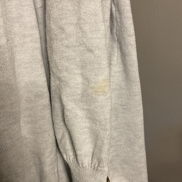 🍁2/$20🍁 Eleven Eleven White or off white Long cardigan size Large - Picture 5 of 6